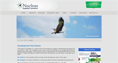 Desktop Screenshot of nucleus.lk