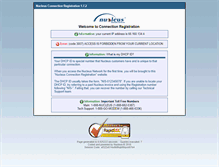 Tablet Screenshot of macreg.nucleus.com